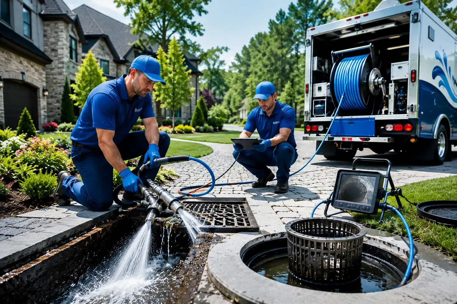 Local outdoor drain cleaning professionals in Como, CO